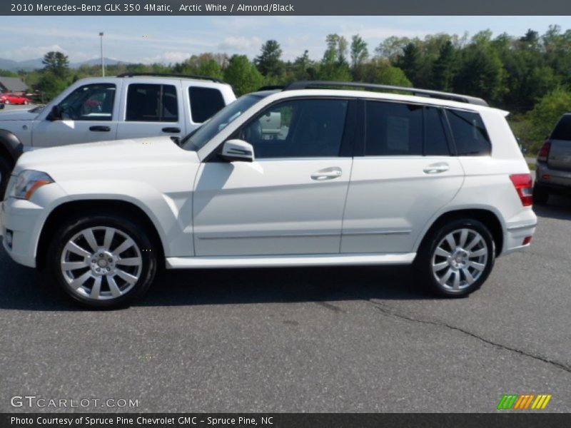 Arctic White / Almond/Black 2010 Mercedes-Benz GLK 350 4Matic