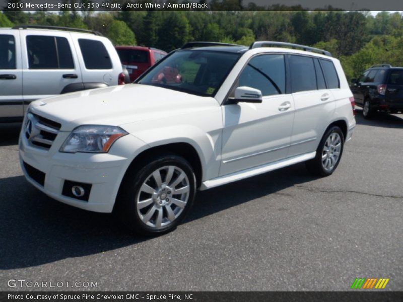 Arctic White / Almond/Black 2010 Mercedes-Benz GLK 350 4Matic