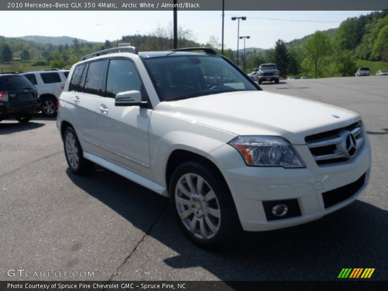 Arctic White / Almond/Black 2010 Mercedes-Benz GLK 350 4Matic