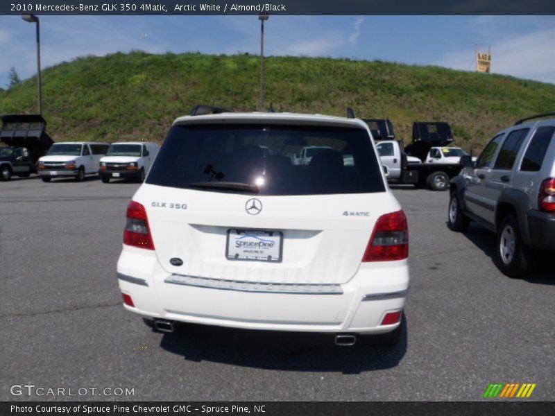 Arctic White / Almond/Black 2010 Mercedes-Benz GLK 350 4Matic