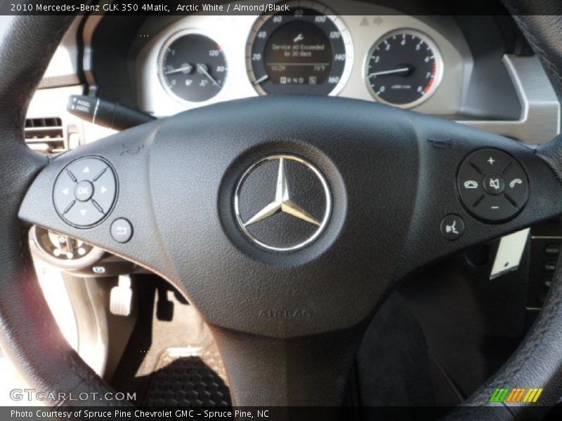 Arctic White / Almond/Black 2010 Mercedes-Benz GLK 350 4Matic