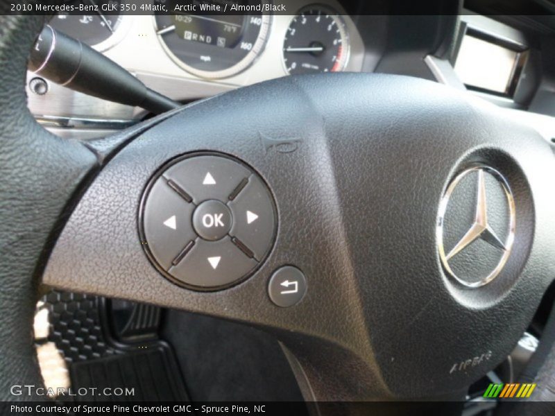 Arctic White / Almond/Black 2010 Mercedes-Benz GLK 350 4Matic