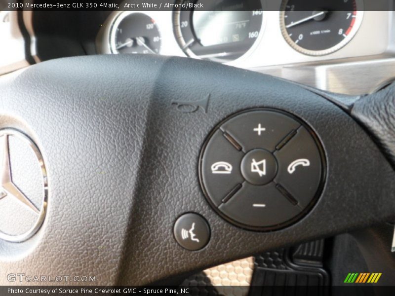 Arctic White / Almond/Black 2010 Mercedes-Benz GLK 350 4Matic
