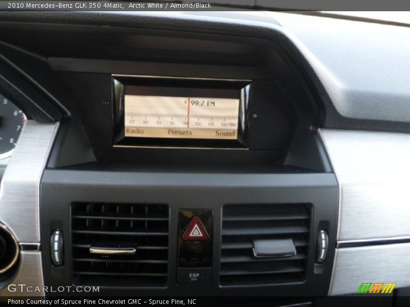 Arctic White / Almond/Black 2010 Mercedes-Benz GLK 350 4Matic