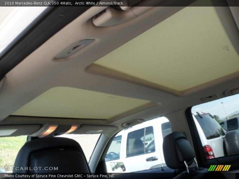Arctic White / Almond/Black 2010 Mercedes-Benz GLK 350 4Matic