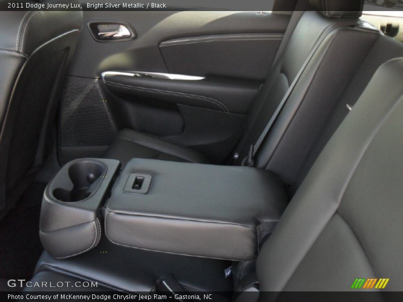 Bright Silver Metallic / Black 2011 Dodge Journey Lux