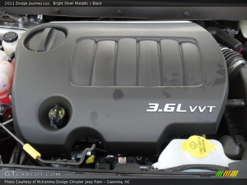  2011 Journey Lux Engine - 3.6 Liter DOHC 24-Valve VVT Pentastar V6