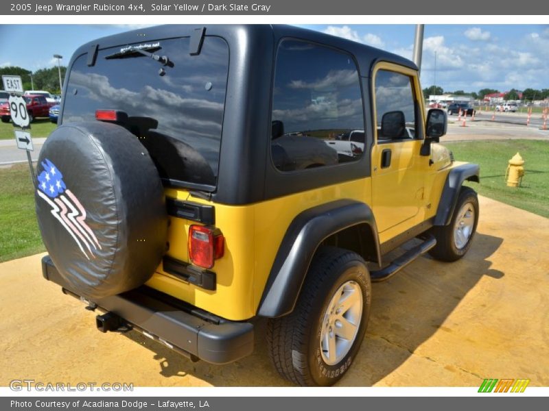 Solar Yellow / Dark Slate Gray 2005 Jeep Wrangler Rubicon 4x4