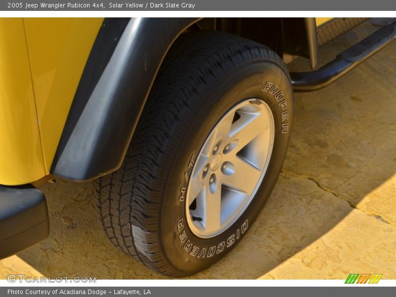 Solar Yellow / Dark Slate Gray 2005 Jeep Wrangler Rubicon 4x4
