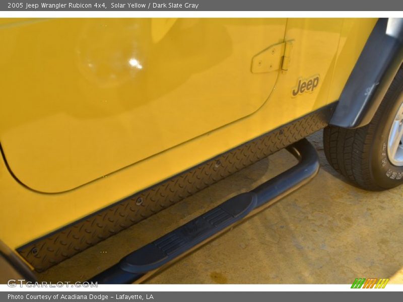 Solar Yellow / Dark Slate Gray 2005 Jeep Wrangler Rubicon 4x4
