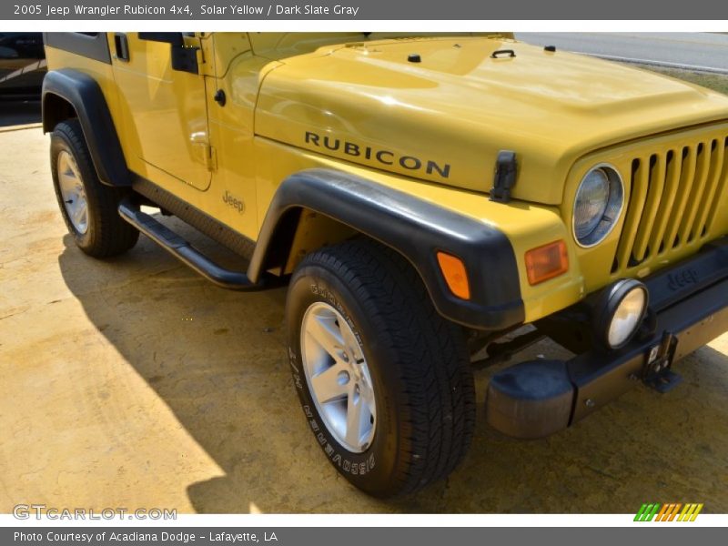 Solar Yellow / Dark Slate Gray 2005 Jeep Wrangler Rubicon 4x4