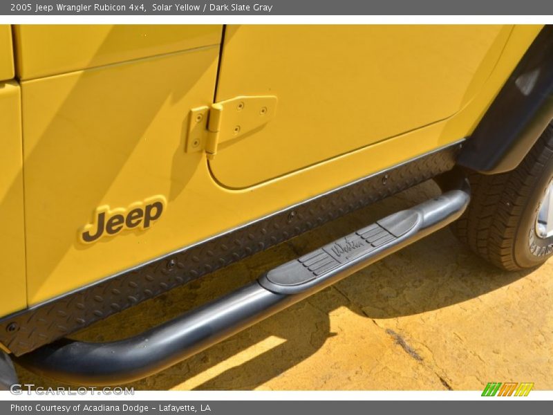 Solar Yellow / Dark Slate Gray 2005 Jeep Wrangler Rubicon 4x4