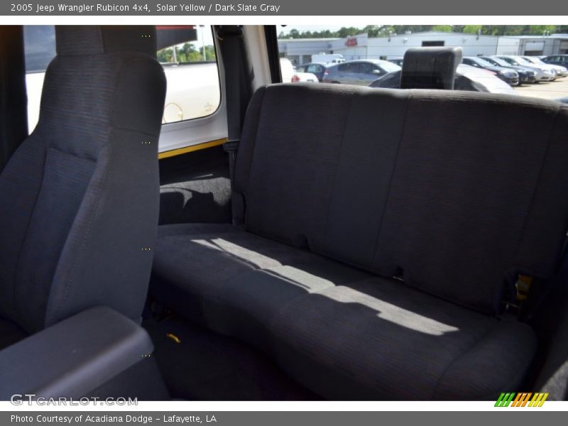 Solar Yellow / Dark Slate Gray 2005 Jeep Wrangler Rubicon 4x4