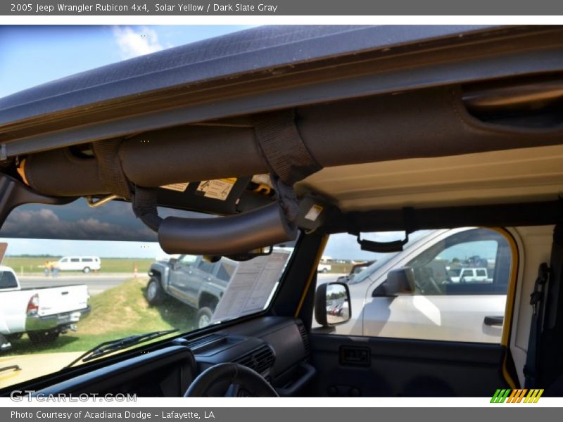 Solar Yellow / Dark Slate Gray 2005 Jeep Wrangler Rubicon 4x4