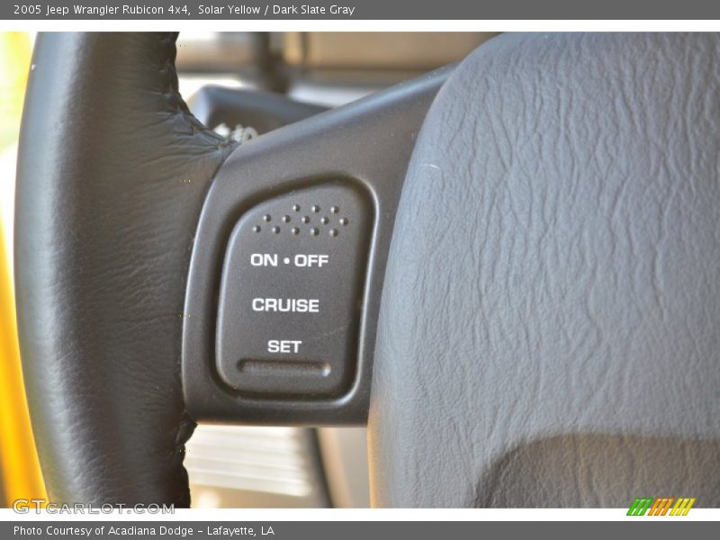 Solar Yellow / Dark Slate Gray 2005 Jeep Wrangler Rubicon 4x4