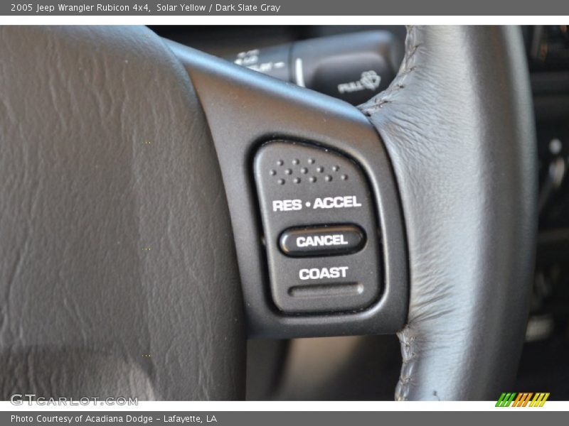 Solar Yellow / Dark Slate Gray 2005 Jeep Wrangler Rubicon 4x4