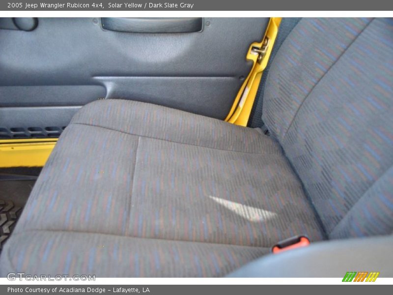 Solar Yellow / Dark Slate Gray 2005 Jeep Wrangler Rubicon 4x4