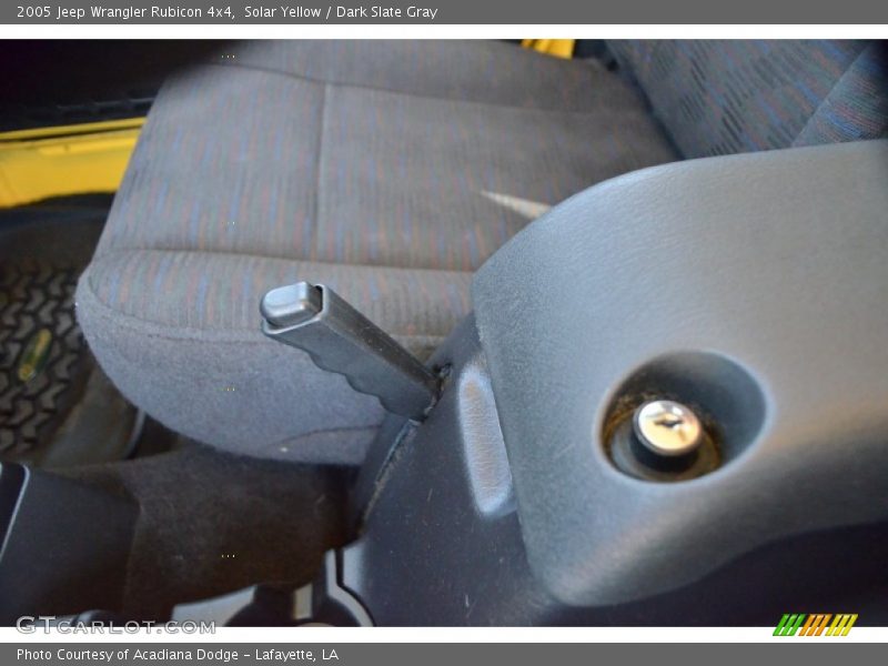 Solar Yellow / Dark Slate Gray 2005 Jeep Wrangler Rubicon 4x4