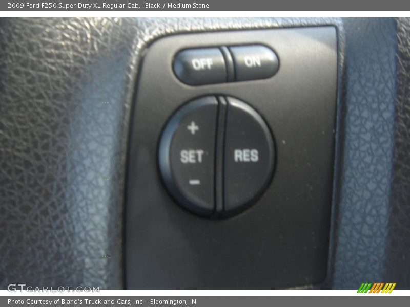 Black / Medium Stone 2009 Ford F250 Super Duty XL Regular Cab