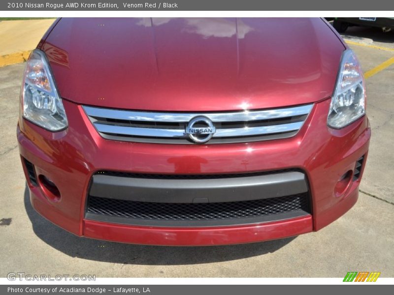 Venom Red / Black 2010 Nissan Rogue AWD Krom Edition