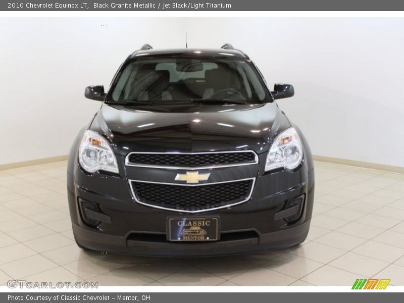 Black Granite Metallic / Jet Black/Light Titanium 2010 Chevrolet Equinox LT