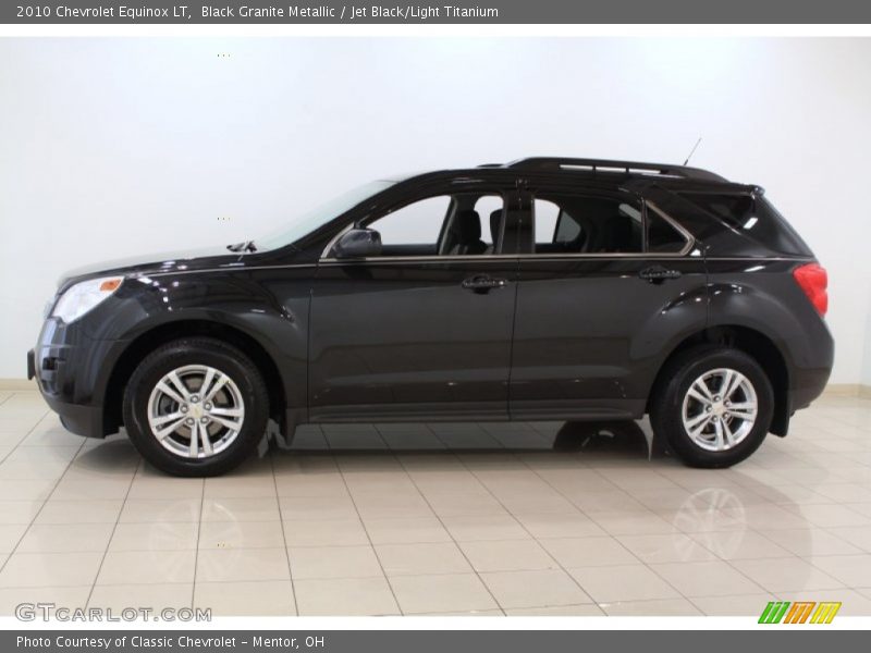 Black Granite Metallic / Jet Black/Light Titanium 2010 Chevrolet Equinox LT