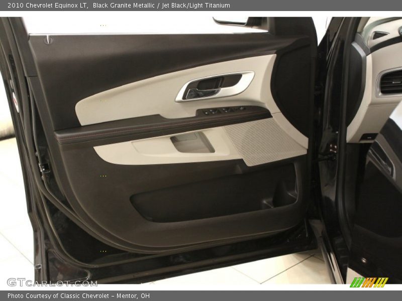 Black Granite Metallic / Jet Black/Light Titanium 2010 Chevrolet Equinox LT