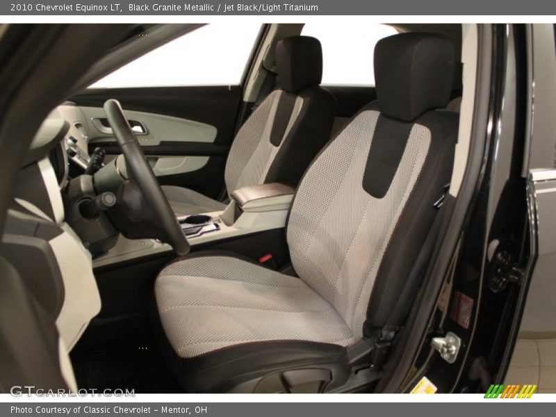 Black Granite Metallic / Jet Black/Light Titanium 2010 Chevrolet Equinox LT