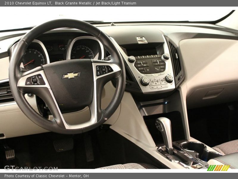 Black Granite Metallic / Jet Black/Light Titanium 2010 Chevrolet Equinox LT