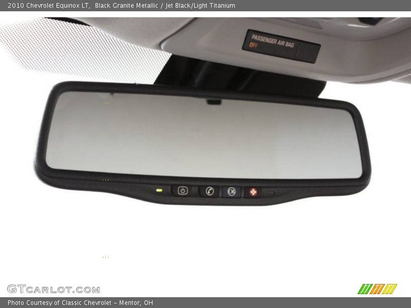 Black Granite Metallic / Jet Black/Light Titanium 2010 Chevrolet Equinox LT