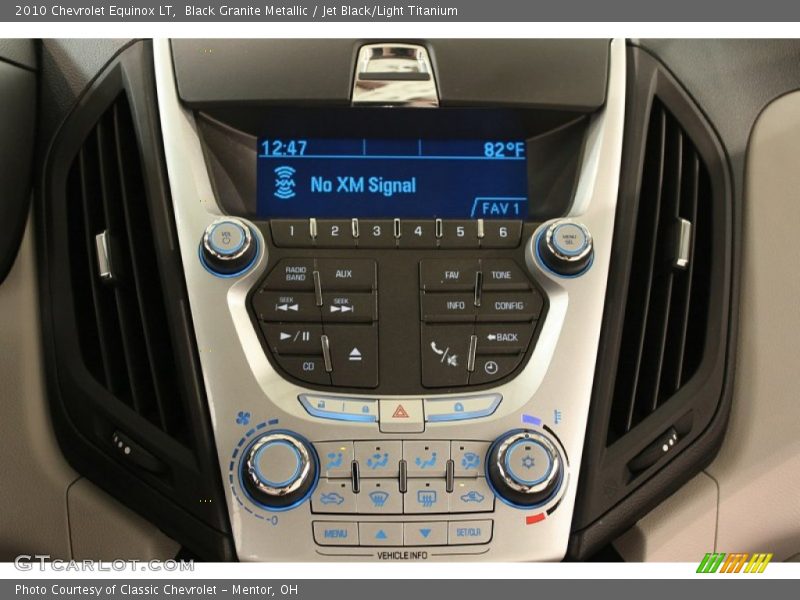 Black Granite Metallic / Jet Black/Light Titanium 2010 Chevrolet Equinox LT