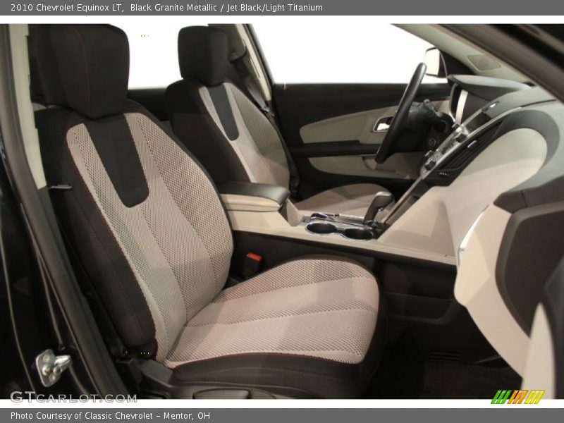 Black Granite Metallic / Jet Black/Light Titanium 2010 Chevrolet Equinox LT