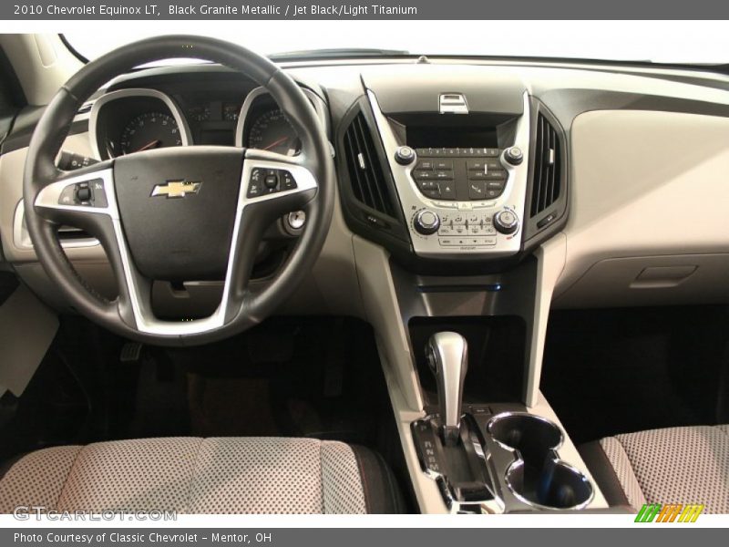 Black Granite Metallic / Jet Black/Light Titanium 2010 Chevrolet Equinox LT