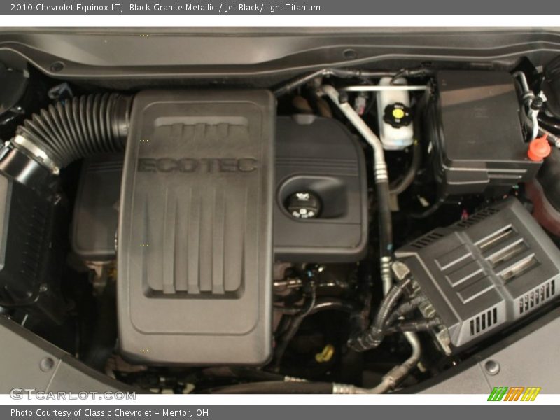 Black Granite Metallic / Jet Black/Light Titanium 2010 Chevrolet Equinox LT