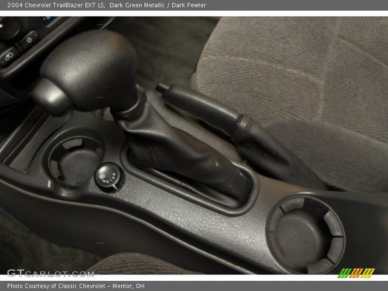 Dark Green Metallic / Dark Pewter 2004 Chevrolet TrailBlazer EXT LS