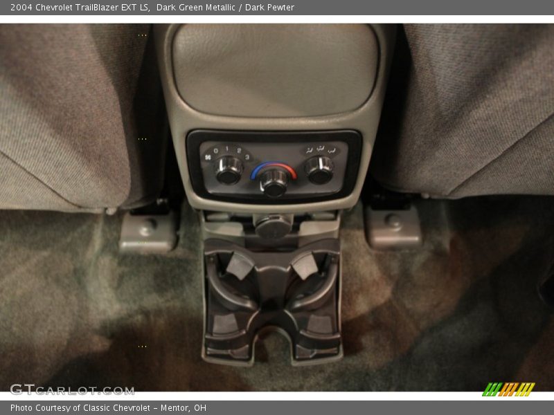 Dark Green Metallic / Dark Pewter 2004 Chevrolet TrailBlazer EXT LS