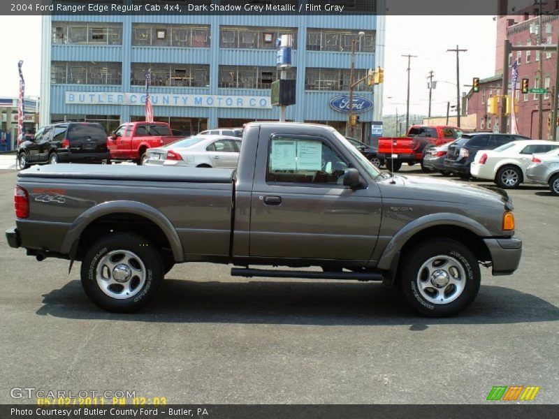Dark Shadow Grey Metallic / Flint Gray 2004 Ford Ranger Edge Regular Cab 4x4