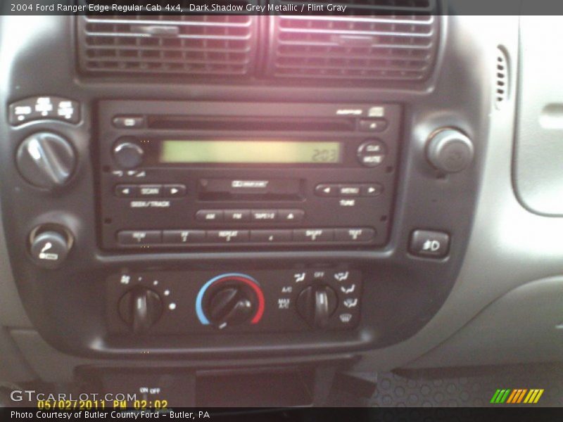 Dark Shadow Grey Metallic / Flint Gray 2004 Ford Ranger Edge Regular Cab 4x4