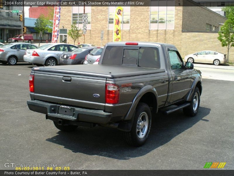 Dark Shadow Grey Metallic / Flint Gray 2004 Ford Ranger Edge Regular Cab 4x4