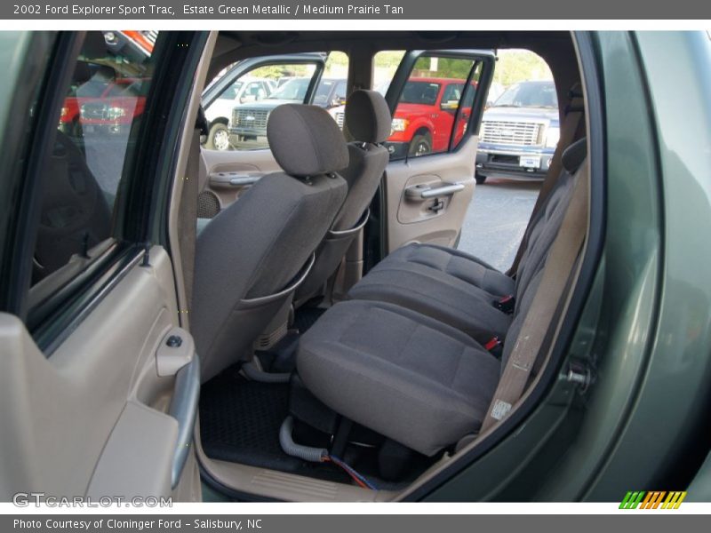 Estate Green Metallic / Medium Prairie Tan 2002 Ford Explorer Sport Trac