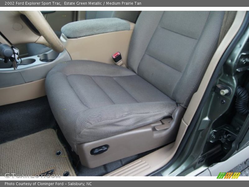 Estate Green Metallic / Medium Prairie Tan 2002 Ford Explorer Sport Trac