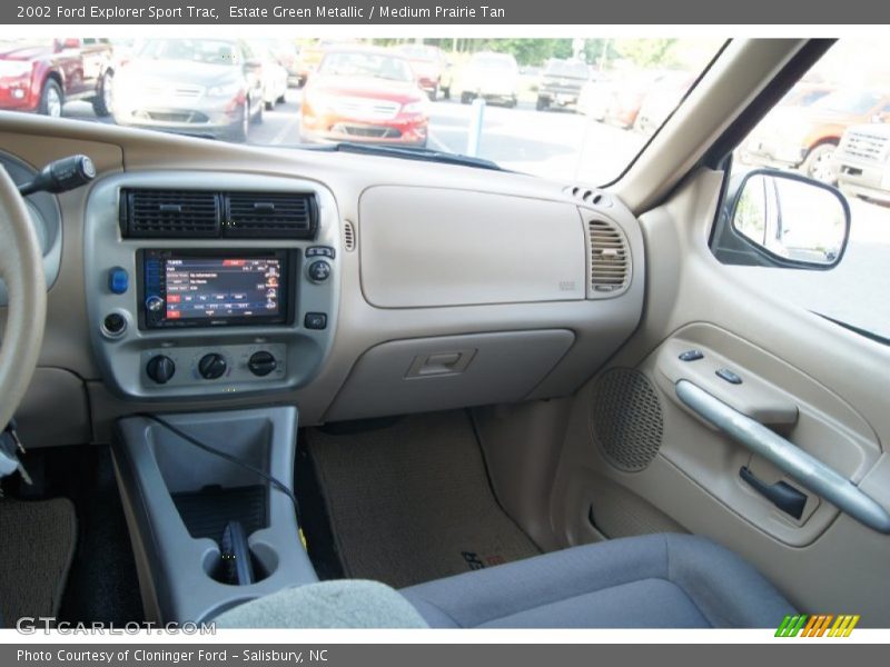 Estate Green Metallic / Medium Prairie Tan 2002 Ford Explorer Sport Trac