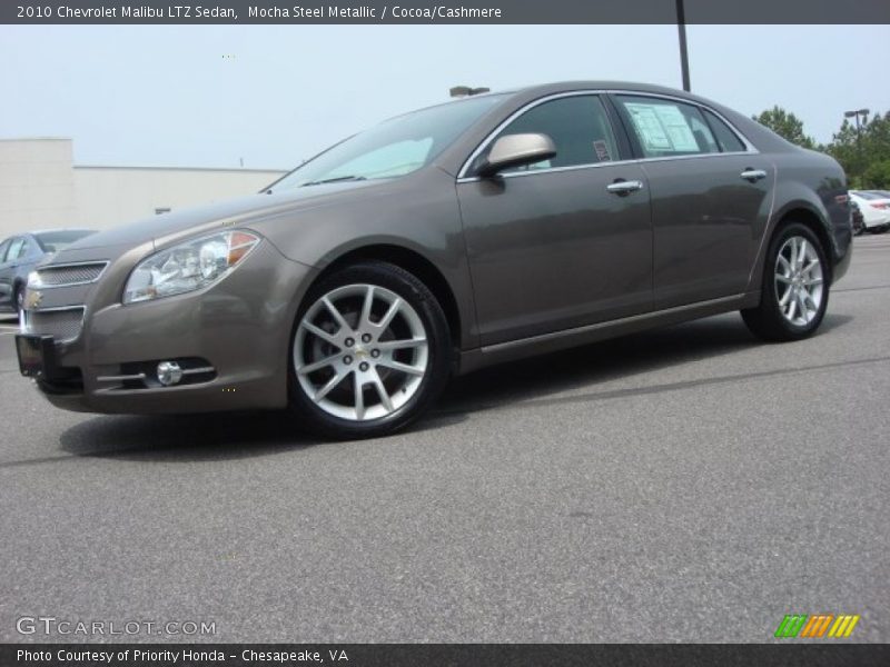 Mocha Steel Metallic / Cocoa/Cashmere 2010 Chevrolet Malibu LTZ Sedan