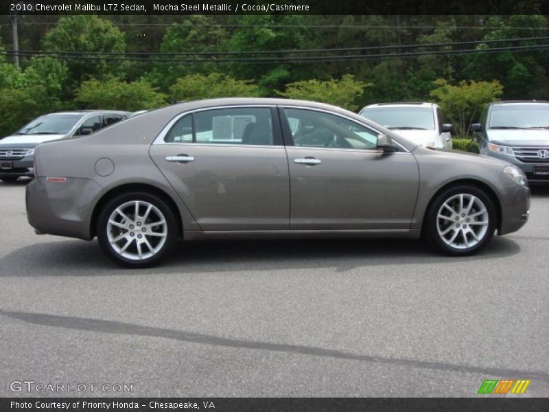 Mocha Steel Metallic / Cocoa/Cashmere 2010 Chevrolet Malibu LTZ Sedan
