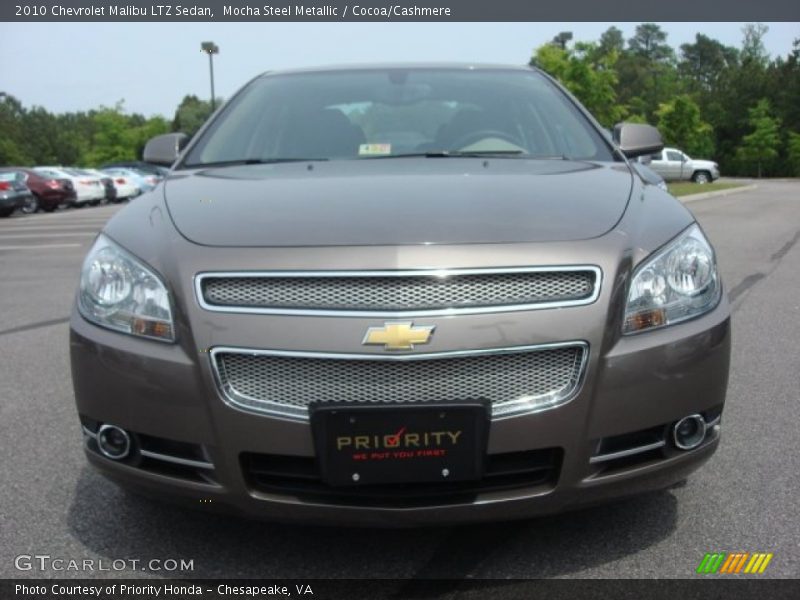 Mocha Steel Metallic / Cocoa/Cashmere 2010 Chevrolet Malibu LTZ Sedan