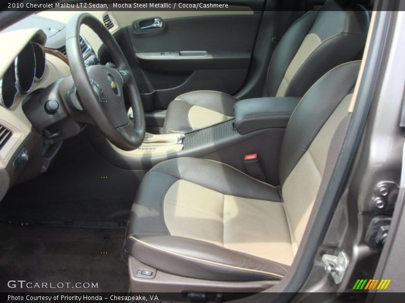 Mocha Steel Metallic / Cocoa/Cashmere 2010 Chevrolet Malibu LTZ Sedan