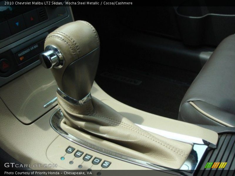 Mocha Steel Metallic / Cocoa/Cashmere 2010 Chevrolet Malibu LTZ Sedan