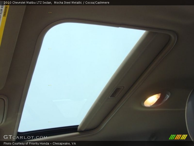 Mocha Steel Metallic / Cocoa/Cashmere 2010 Chevrolet Malibu LTZ Sedan