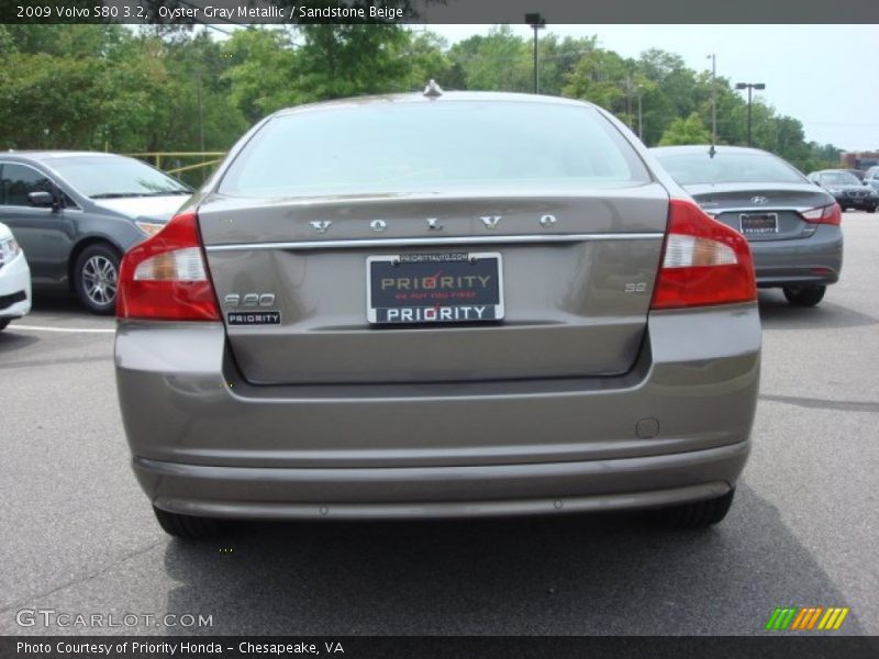 Oyster Gray Metallic / Sandstone Beige 2009 Volvo S80 3.2