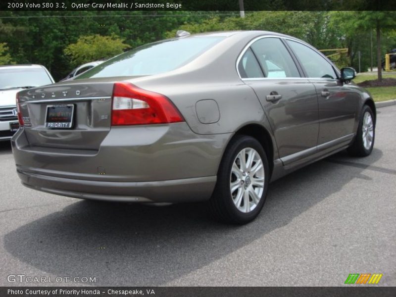 Oyster Gray Metallic / Sandstone Beige 2009 Volvo S80 3.2